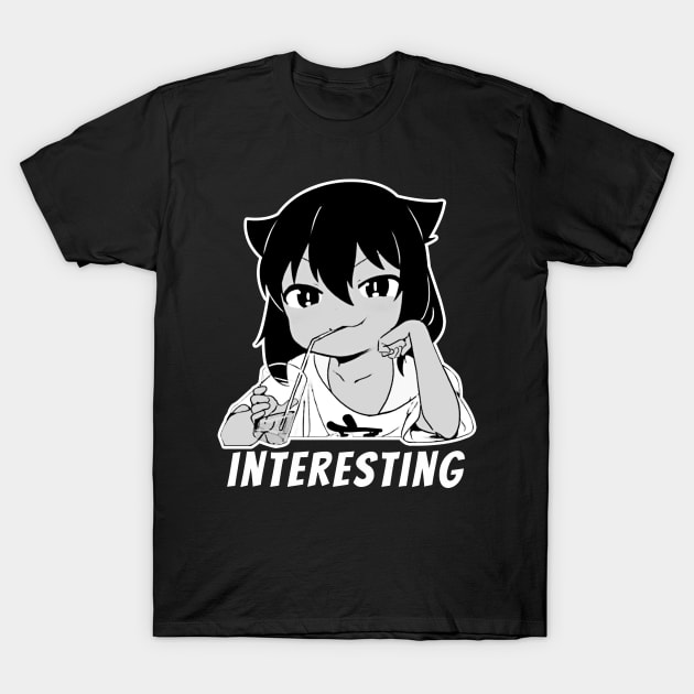 Funny Manga Girl Interesting Meme T-Shirt by designsenpai